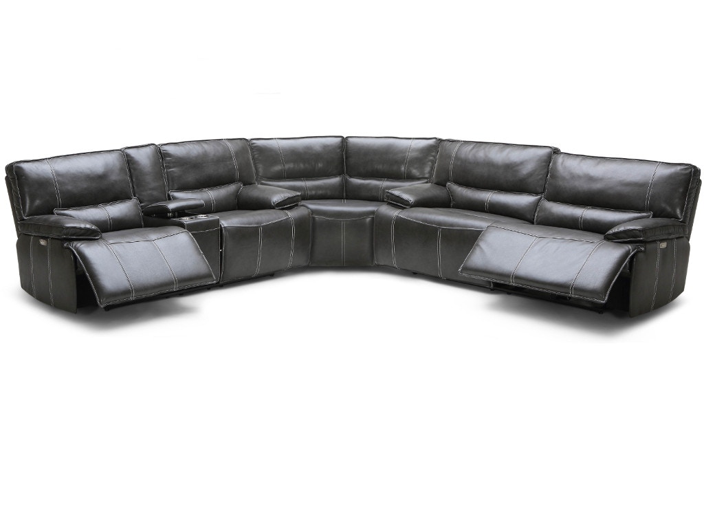 Elite store leather sectional